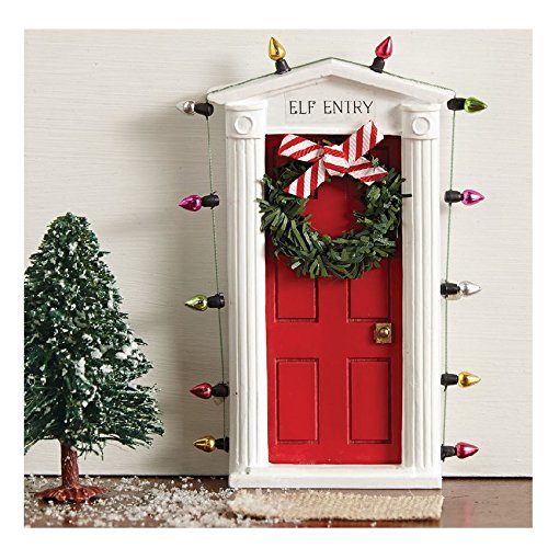 Mud Pie Christmas Santa Baby Kids Boy Or Girl Wall Decor Elf Door