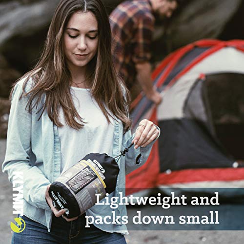 KLYMIT STATIC V LUXE Sleeping Pad, Extra Wide (30 inches) Best Camping