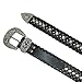 CTM® Women's Western Belt with Rhinestones and Studs