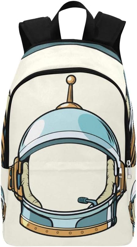 Very Nice and Cool Helmet Casual Daypack Travel Bag College School Backpack for Mens and Women