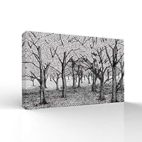 signwin-Canvas Wall Art-Quiet Romantic Forest-Canvas Prints Home Artwork Decoration for Living Room,Bedroom - 12x18 inches