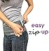 SevenBlu HIP - Fashion Money Belt / Extra Pocket / Running Belt - World's Best Stylish Travel Wallet or Mini Purse - with ZIPper - Fits iPhone 6 Plus - Your Smartphone Pocket (Gray M)