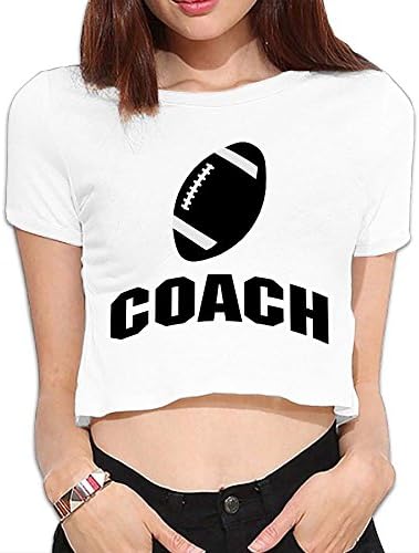 GBKEM Football Summer Crop Tops Street T Shirt Bare Midriff Sexy T-Shirt