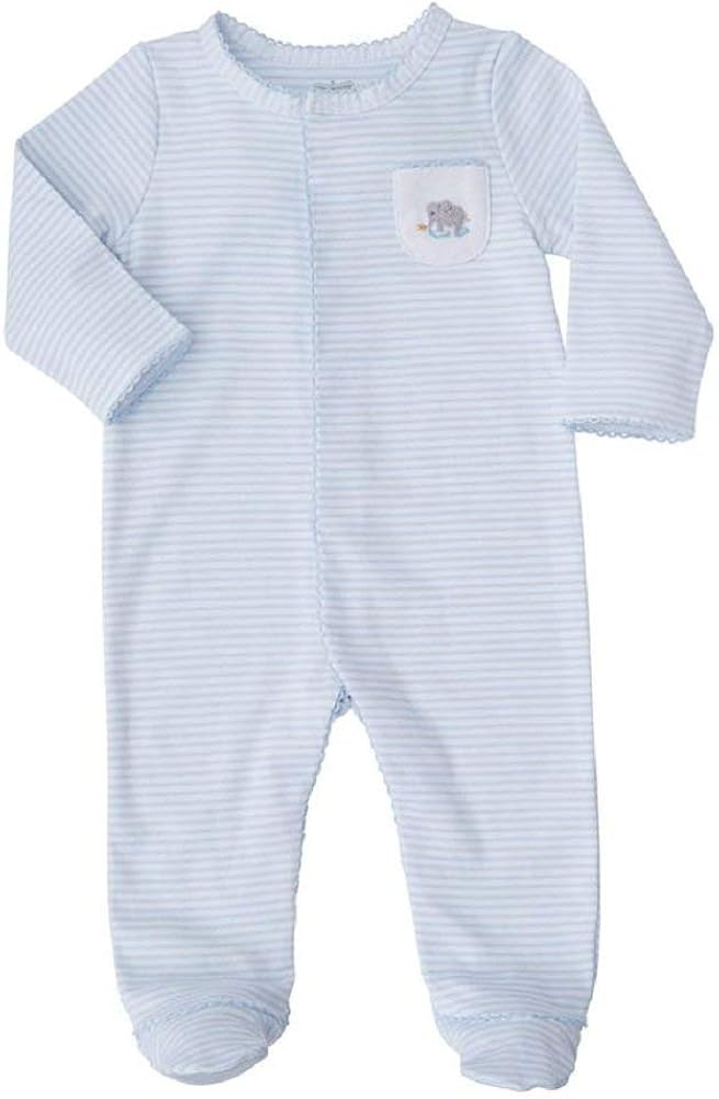 Mud Pie Baby Infant Elephant Footed Long Sleeve Sleeper
