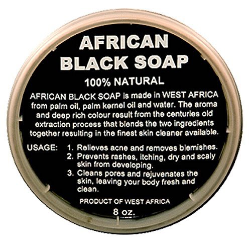 100% natural african black soap selection !!! (8 oz liquid soap)