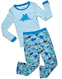 Fleece & Cotton 2 Piece Pajama Dinosaurs Boy 10 Years