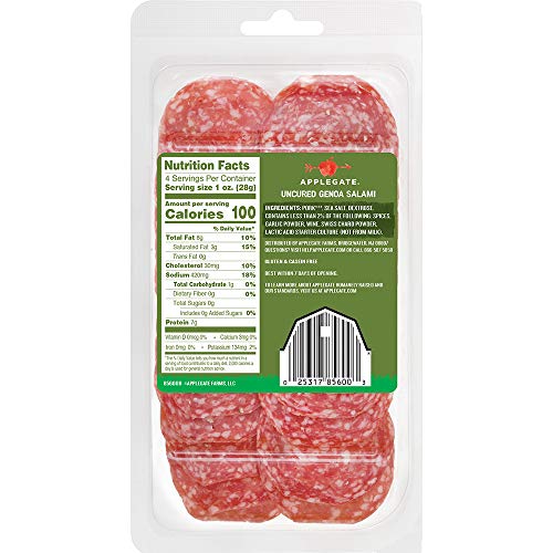 1 Applegate+Natural+Uncured+Genoa+Salami