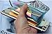 Fashion Hologram Clear Transparent Bag Case Organizer Credit Card Holder