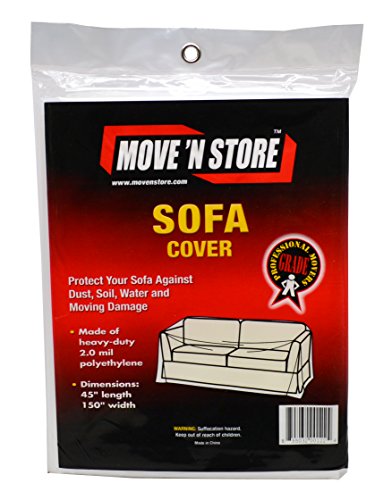 Plastic Sofa/Couch Moving Cover (1 Bag) - MBX-57 Furniture Sofas