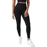 YITTY Active Women's Ultraluxe High-Waist Pocket Legging, Athleisure, 4-Way-Stretch, Iconic Black, XXL/1X, Regular | 27" Inseam