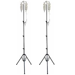 Portable IV Pole Collapsible for