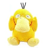 Generic Mega Psyduck Plush Toys Stuffed Doll With Badges Yellow 5.5