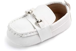 QIETION Baby Boys Girls Oxford Shoes PU Leather Soft Sole Sneakers Anti-Slip Toddler Ankle Boots Infant Walking Shoes