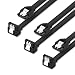 UGREEN SATA III Cable 90 Degree 3 Pack 6Gbps Straight to Right HDD SSD Data Cable 7 Pin with Locking Latch 18 Inch for SATA HDD, SSD, CD Driver, CD Writer
