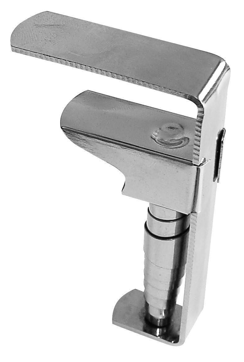 Fackelmann "Professional" Stainless Steel Table Cloth Clips Set, Silver, 4-Piece