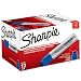Sharpie 44003 Pro Magnum Permanent Markers, Chisel Tip, Blue, Box of 12