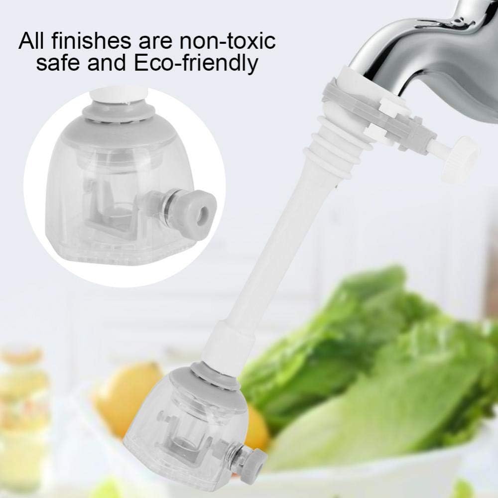 Faucet Nozzle Rotary Faucet Extender Adaptor Water Saving Kitchen Tap - Image 3