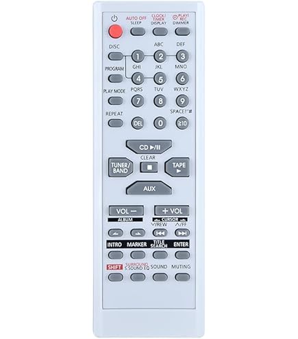 Amazon.com: Remote Control for Panasonic SA-EN7 SC-EN35 SC-EN33 SA