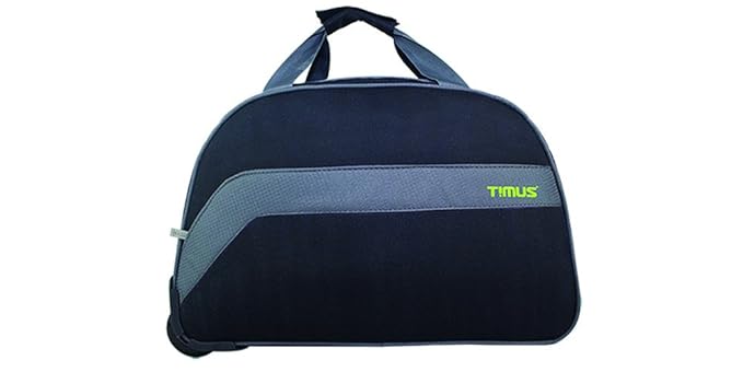 Timus Bolt Polyester 65 cms Black Travel Duffle
