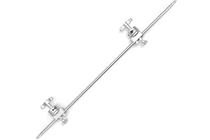 PHOCUS 42 inch C Stand Boom Arm, Extension Grip Boom Arm with 2 Pieces Swivel Grip Head for Photography C Stand Light Stand Reflector Flag and Other Studio Video Equipment