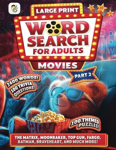 Amazon.com: At the Movies Word Search Puzzles (Dover Brain Games