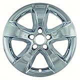 Premium OEM Style Chrome Wheel Skins for 2008-2014 Dodge Charger (Pack of 4) 17
