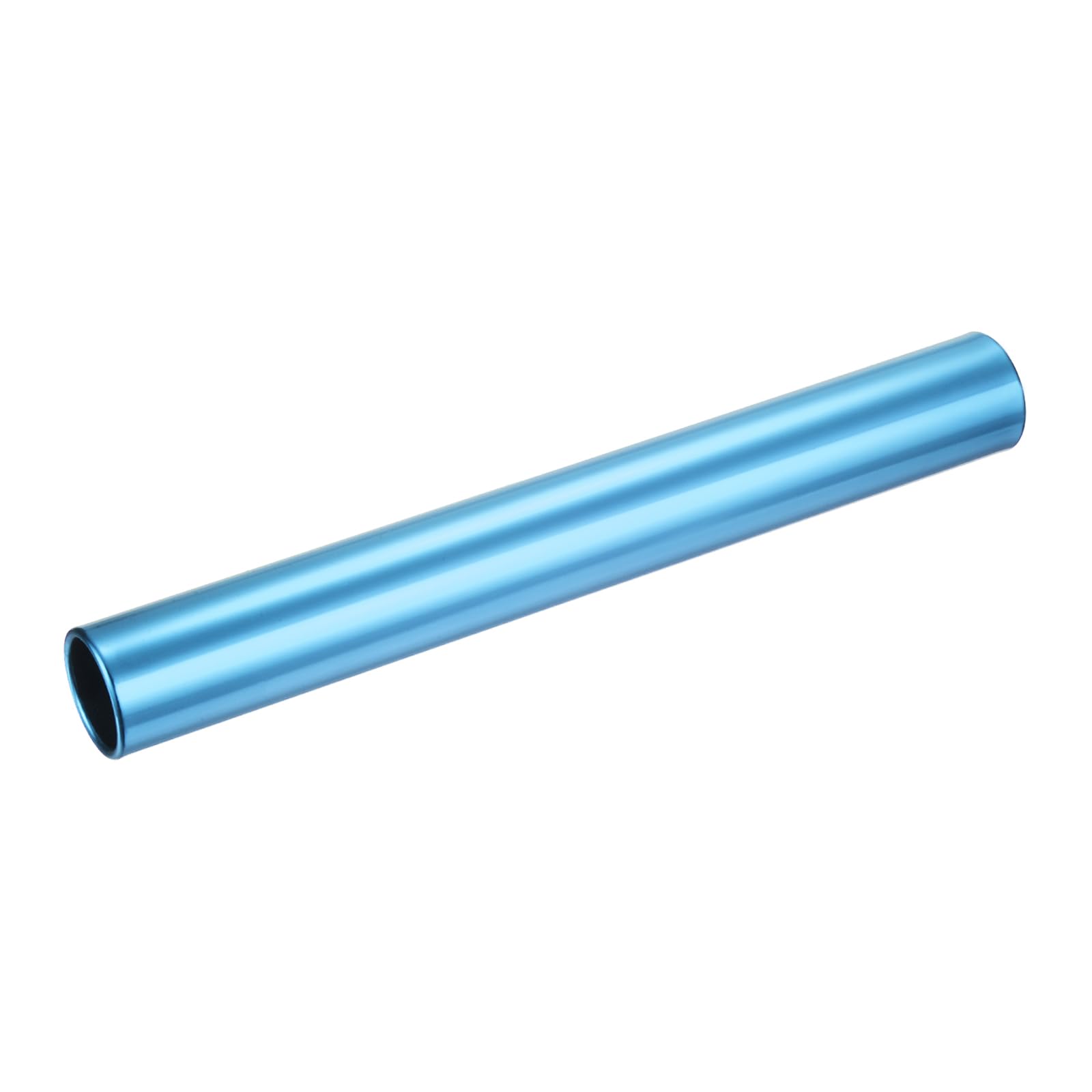 M METERXITY Relay Track Baton - Smooth Aluminum Alloy Hollow Tube, Apply to Team Building/Relay Races (1.5" x 11.8", Blue)