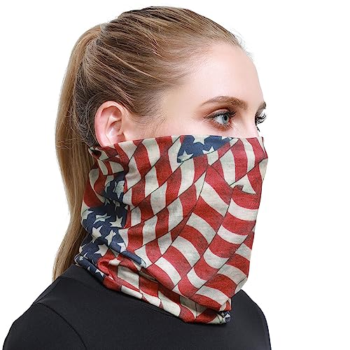 thumbnail image 2 of MOXBEST Neck Gaiter Mask Face Scarf Bandana Tube Cover Headwear 2 of 10