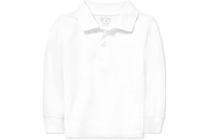The Children's Place baby-boys and Toddler Long Sleeve Pique Polo