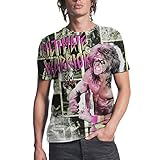 WWE Ultimate Warrior Mens Sublimation T-shirt