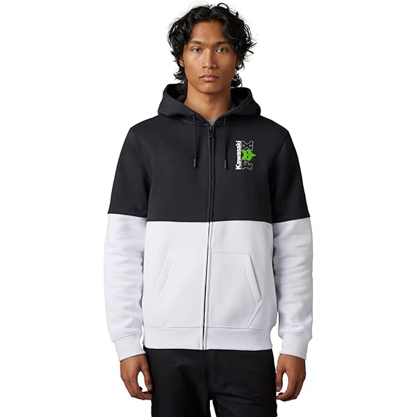 Sweat à Capuche Fox Racing Pro Circuit - Polaire Lourde Homme - Style Moto