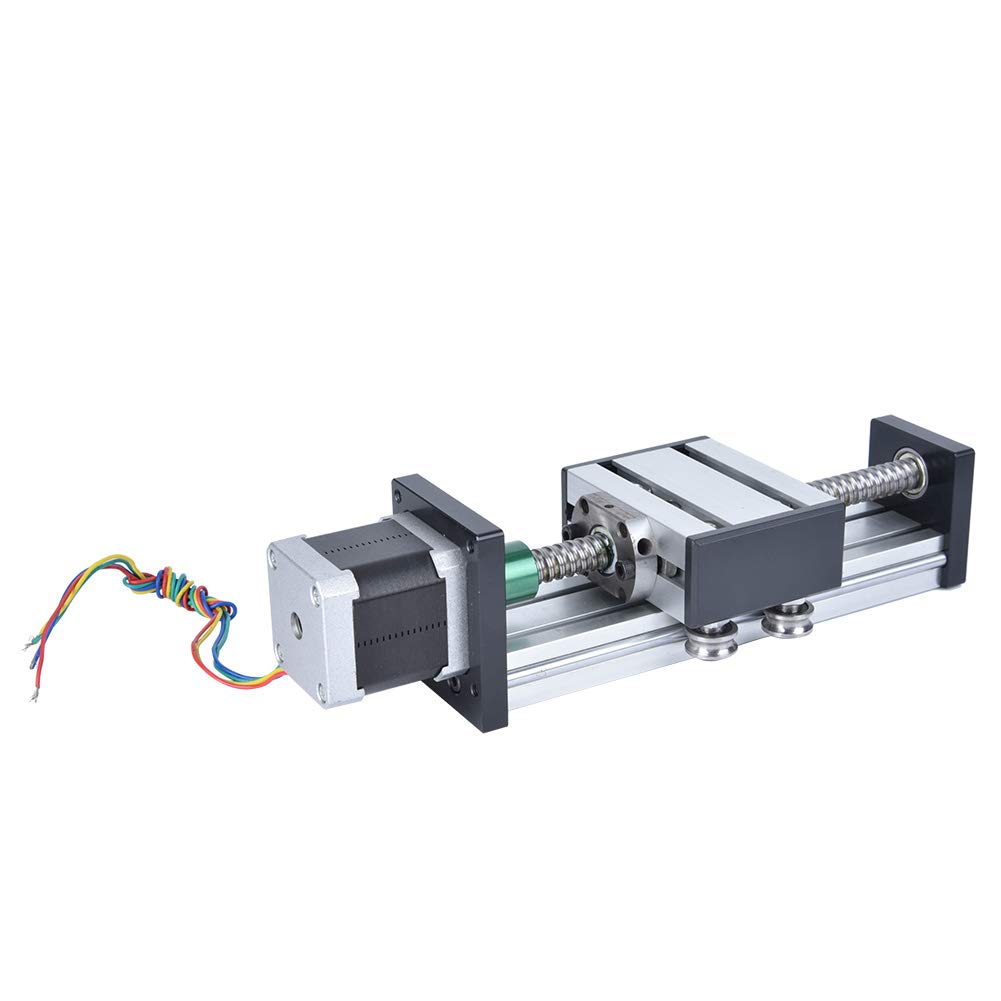 Buy 200mm Linear Rail Slide, Stroke Single Shaft Ball Screw Linear