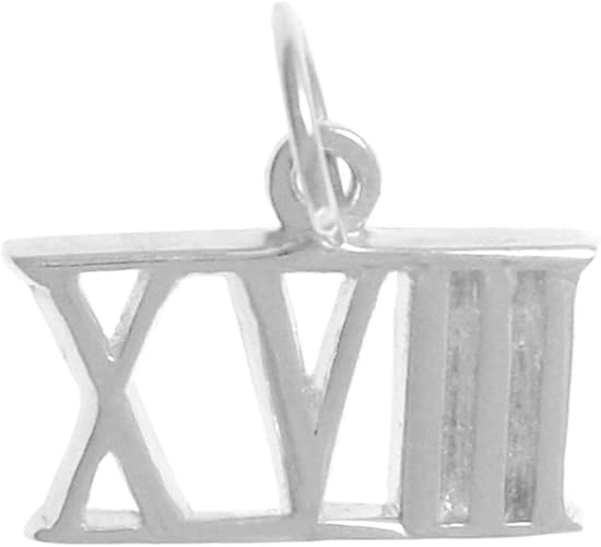 Amazon 小さなローマ数字のペンダント 記念日 誕生日 407 1 25 30 スターリング ジュエリー 通販