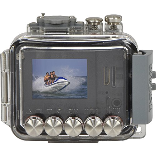 Intova-Connex-1080p-HD-Waterproof-Video-Action-Camera-Camcorder-200-ft-60m-with-32GB-Card-2-Helmet-Flat-Surface-Suction-Cup-Mounts-Case-HDMI-Cable-Kit