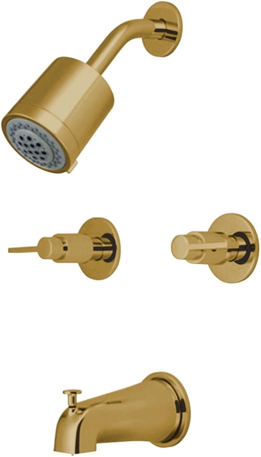 Kingston Brass Kbx8142ndl Nuvo Fusion Tub And Shower Faucet 5 1 2