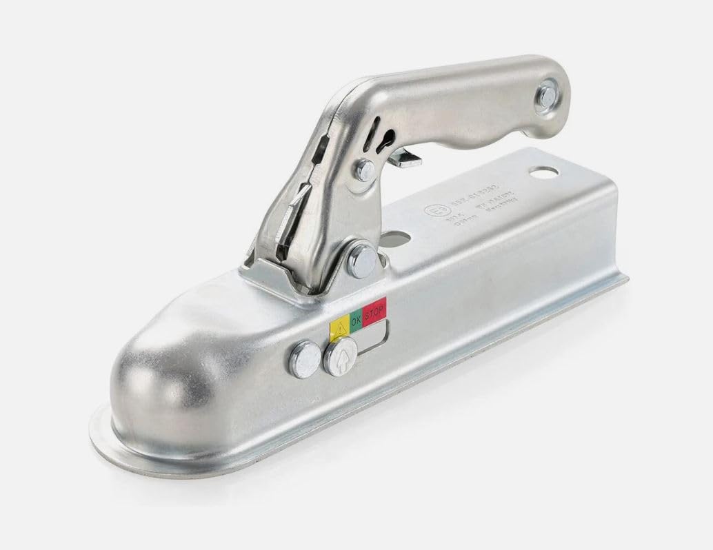 Trailer Hitch 50MM Heavy Duty Steel Unbraked Trailer Coupling