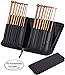 Travel Needles Cases Bag for Afghan Tunisian Crochet Hooks, Bamboo Knitting Needles Organizer Holder with Large Capacity