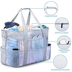 oscaurt Beach Bag, Extra Large Beach Bags for Women