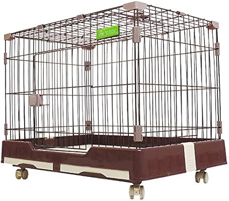 Heavy Duty Dog Cage Crate Kennel Metal Pet Playpen Portable With