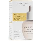 SpaRitual Apple Cuti-Cocktail Vegan Nail &amp; Cuticle Oil | 2.47 Oz | Natural, Hydrating, Softening With Citrus, Ginger, Sunflower Oil For Healthy Nails
