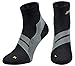 ZaTech Plantar Fasciitis Sock, Compression Socks (Black/Gray, X-Large)