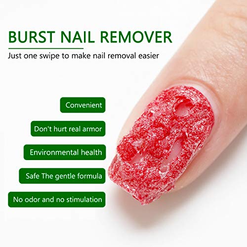 Magic Nail Polish Remover 2Pack, Non Acetone Mineral Fusion Nail Polish