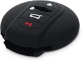 kwmobile Silicone Key Fob Cover for Mini 3 Button Smart Key - Red view 5