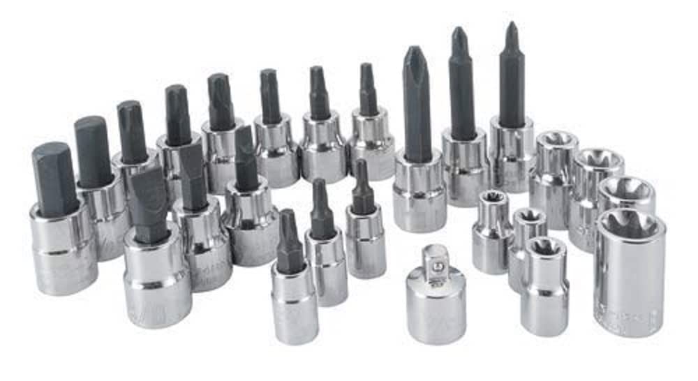Photo 1 of CRAFTSMAN Hex Bit Socket Set & Torx Bit Socket Set, 20-Piece (CMMT99258)
ONLY 20 PIECES