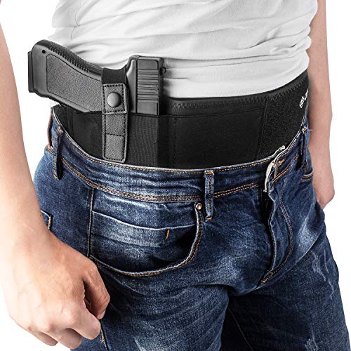 Belly Band Holster for Concealed Carry, IWB Gun Holster for Men and