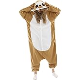 FDHYF Adult Onesie Animal Halloween Cosplay Costume,Family Christmas Pajamas Women and Men