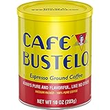 Café Bustelo Espresso Dark Roast Ground Coffee, 10