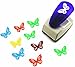 TECH-P® Creative Life Crafts Engraving Hole Punch 2-Inch -DIY Paper Punch for Card Scrapbooking Craft Punch Embossing Border School Supplies. (Butterfly-1)