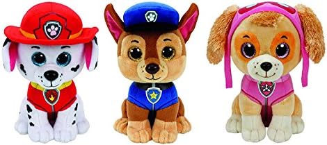 paw patrol ty beanie babies