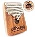 Personalized Unique Birthday Gift Ideas, Best Friend Gifts Top Stocking Stuffer Christmas Gifts, Kalimba 17 Key Thumb Piano Musical Instrument Gift Finger Piano Mbira with Study Guide